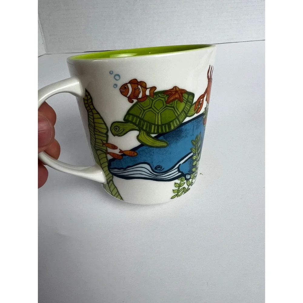 Starbucks 2010 Under The Sea Submarine  8 oz. Coffee Cup Mug Kids‎ Sea Life
